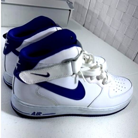 Vintage "AIR FORCE 1" IN Original Box W/Receipt from 6-16-2015, Sz 10 ,Hightop - Picture 2 of 16